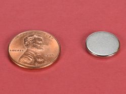 1/2 x 1/16 Inch Neodymium Rare Earth Disc Magnet N52 