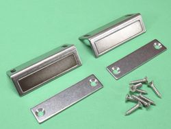 2 x 1/2 x 0.16 Inch Neodymium Rare Earth Magnetic Cabinet Door Latch N42 2 Pair Pack