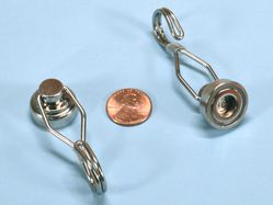 20 x 7 mm Neodymium Rare Earth Rotating Hanging Hook Mounting Magnet N38 